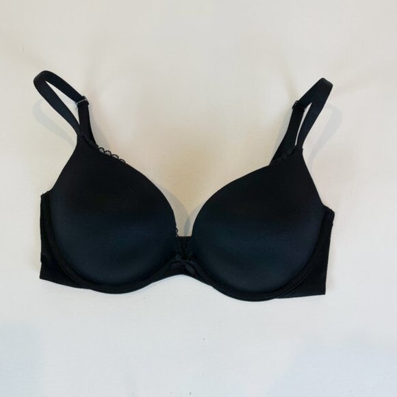 NWOT Victoria's Secret Bra 32DD Body by Victoria Push-Up Black Padded B1847 - Picture 1 of 7